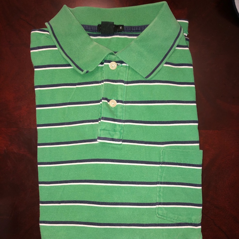 Green J.Crew Polo
